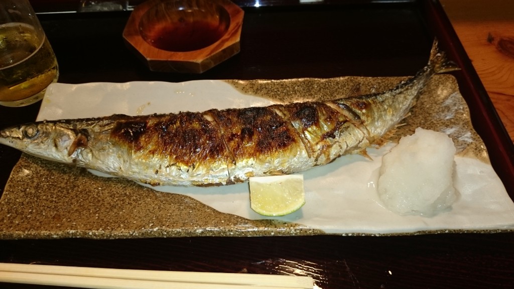 DSC_0334　秋の味覚秋刀魚20141018